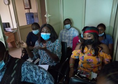 Cross Section of LHCHF Volunteers during Induction Training in Abuja Office – May 2021