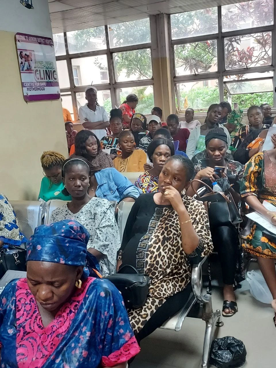 The pregnant mothers at the 2025 Breastfeeding Week Outreach at Asokoro District Hospital, Abuja