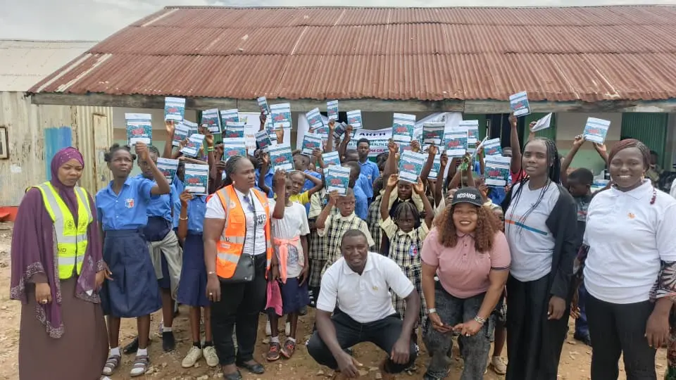 Children of Hope for Survival care home with the TB childhood testing Week staff and the LHCHF staff and volunteers