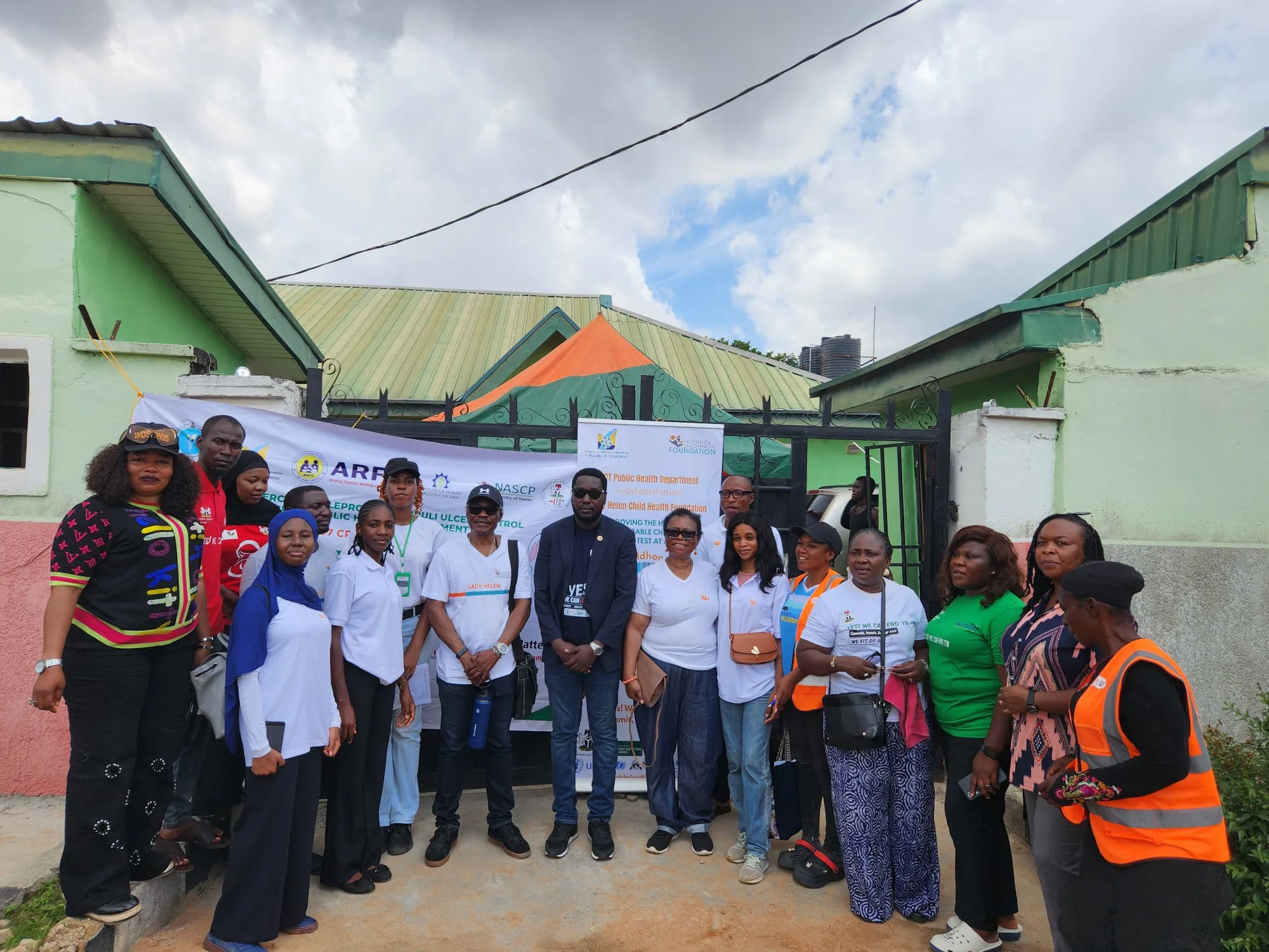 FCT Testing officers, along with the program mangers, and the LHCHF staff and volunteers