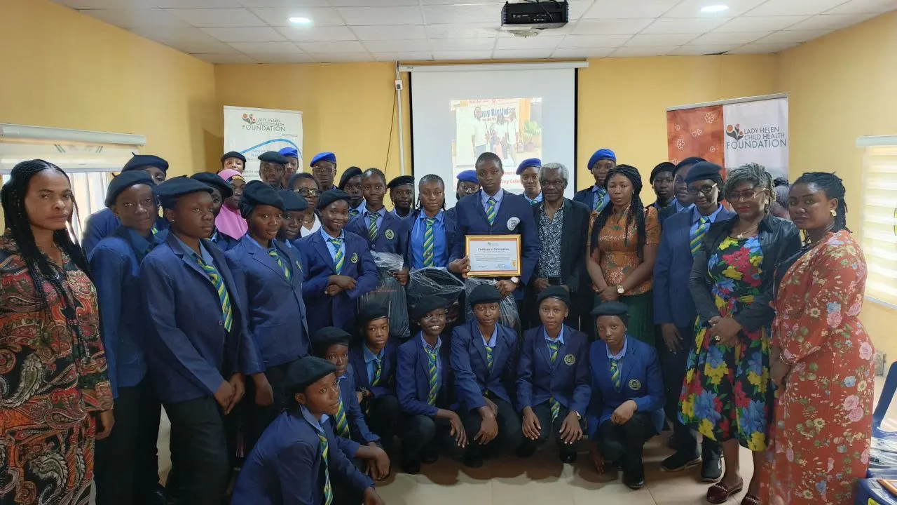 The Police Day debate team and their supporters